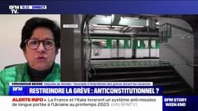 Véronique Besse, députée de Vendée, sur sa proposition d'interdire les grèves lors des vacances: "S'ils bloquent le pays, le mouvement va devenir impopulaire"