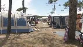 La fréquentation des campings a baissé en juillet