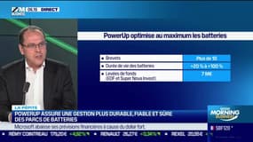 La  pépite : PowerUp assure une gestion plus durable, fiable et sûre des parcs de batteries - 03/06