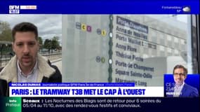 Paris: le tramway T3b met le cap à l'Ouest
