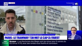Paris: le tramway T3b met le cap à l'Ouest