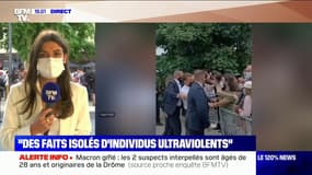 Emmanuel Macron au sujet de la gifle: "Il faut relativiser cet incident qui est, je pense, un fait isolé"