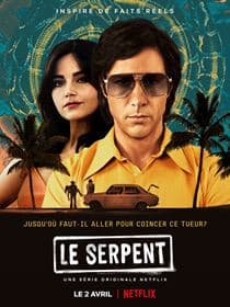 Le Serpent, affiche de la série Netflix