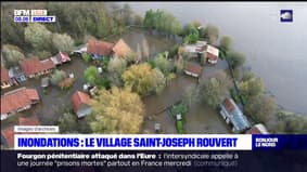 Inondations dans le Pas-de-Calais: le village de Saint-Joseph a pu rouvrir à Guines