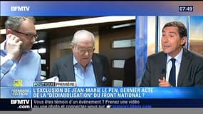 Jean-Marie Le Pen/Front national: "Son exclusion ne fait même pas la Une de tous les journaux" - 21/08