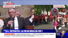 Retraites: "Madame la Première ministre, vous continuez à jeter de l'huile sur le feu", affirme Bertrand Pancher (Liot)  