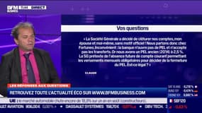 Les questions: Est-ce légal de prétexter de l'absence future de compte courant permettant les versements mensuels obligatoires pour décider de la fermeture du PEL ? - 17/09