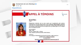 La gendarmerie de Loire-Atlantique a lancé un appel à témoins ce lundi 19 mai.