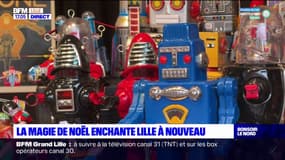 Lille: la magie de Noël s'installe en centre-ville