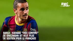 Barça : Koeman "très content" de Griezmann (et veut plus de soutien pour le Français)