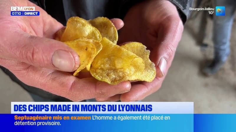 L'année dernière, un producteur a lancé sa marque de chips made in Monts du Lyonnais
