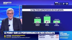 Le top 3 des gérants : Alain Pitous, Virginie Robert et Alice Lhabouz - 10/01
