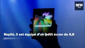 Samsung présente un smartphone qui se déplie et se transforme en tablette