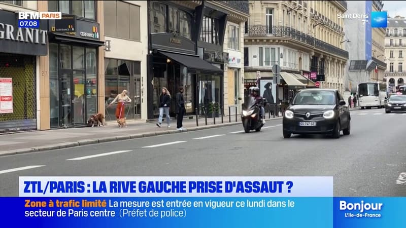 ZTL à Paris: la rive gauche, épargnée, prise d'assaut par les automobilistes?