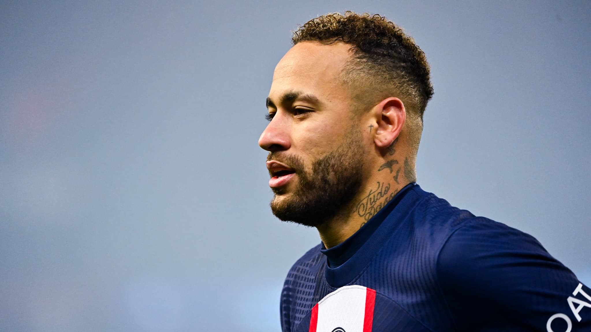 NEYMAR JR le 14/02/2023 lors de Paris-Bayern Munich