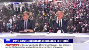 Story 1 : Pays-Bas, Macron interrompu par des militants - 11/04