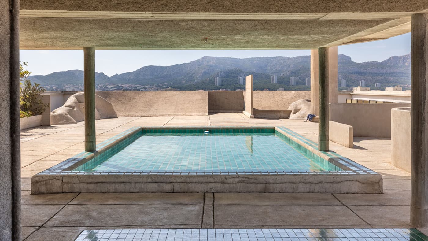 La piscine de la Cité Radieuse