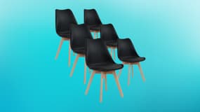Ce lot de chaises scandinaves pratiques et élégantes est à un prix à tomber à la renverse 