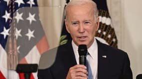 Joe Biden, président américain, le 8 mai 2023 à la Maison Blanche, à Washington