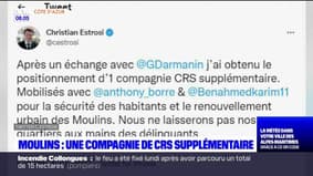 Nice: une compagnie de CRS supplémentaire aux Moulins