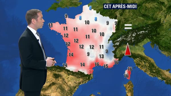 Un temps chaotique mais des températures au-dessus des normales de saison. Un temps chaotique mais des températures au-dessus des normales de saison.