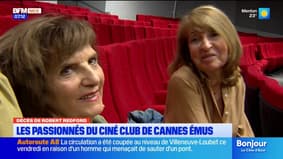 Décès de Robert Redford : les passionnés du Ciné Club de Cannes émus