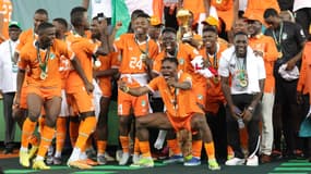 Emerse Faé et les Ivoiriens, vainqueurs de la dernière CAN