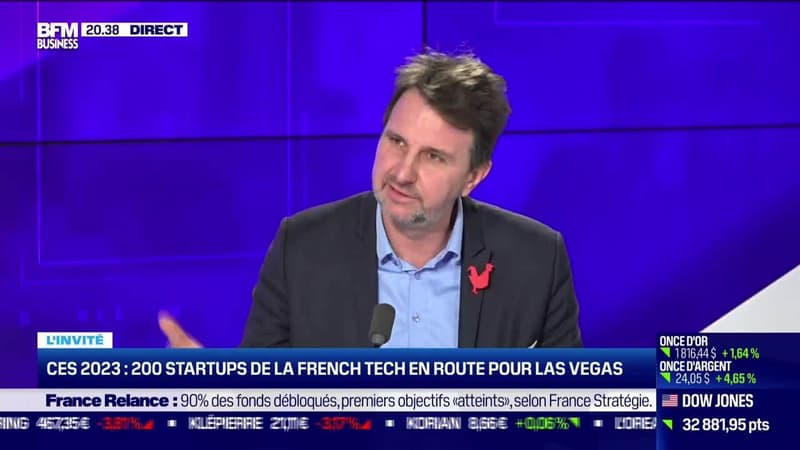 Eric Morand (Business France) : 200 startups de la French Tech en route pour Las Vegas au CES 2023 - 20/12