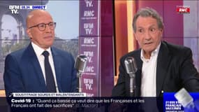 Eric Ciotti face à Jean-Jacques Bourdin sur RMC et BFMTV