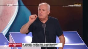 Les tendances GG: le discours du sénateur Claude Malhuret fait grande impression sur les réseaux ! - 05/05