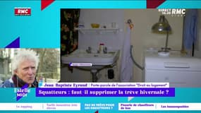 Squat et trêve hivernale: "Mettre des gens dehors en plein hiver, c’est insupportable"