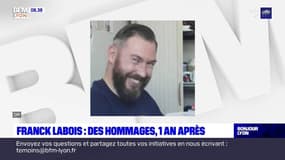 Lyon: un hommage à Franck Labois, le policier tué il y a 1 an à Bron