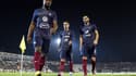 Patrice Evra, Antoine Griezmann et Karim Benzema