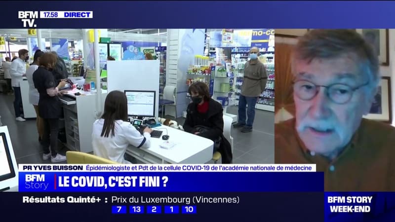 L'épidémiologiste Yves Buisson sur l'allègement des mesures de lutte contre le Covid-19: "Elles sont parfaitement cohérentes avec la situation épidémiologique actuelle"
