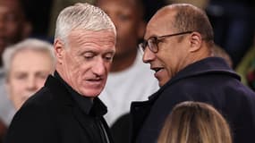 Didier Deschamps et Philippe Diallo le 25/10/2023
