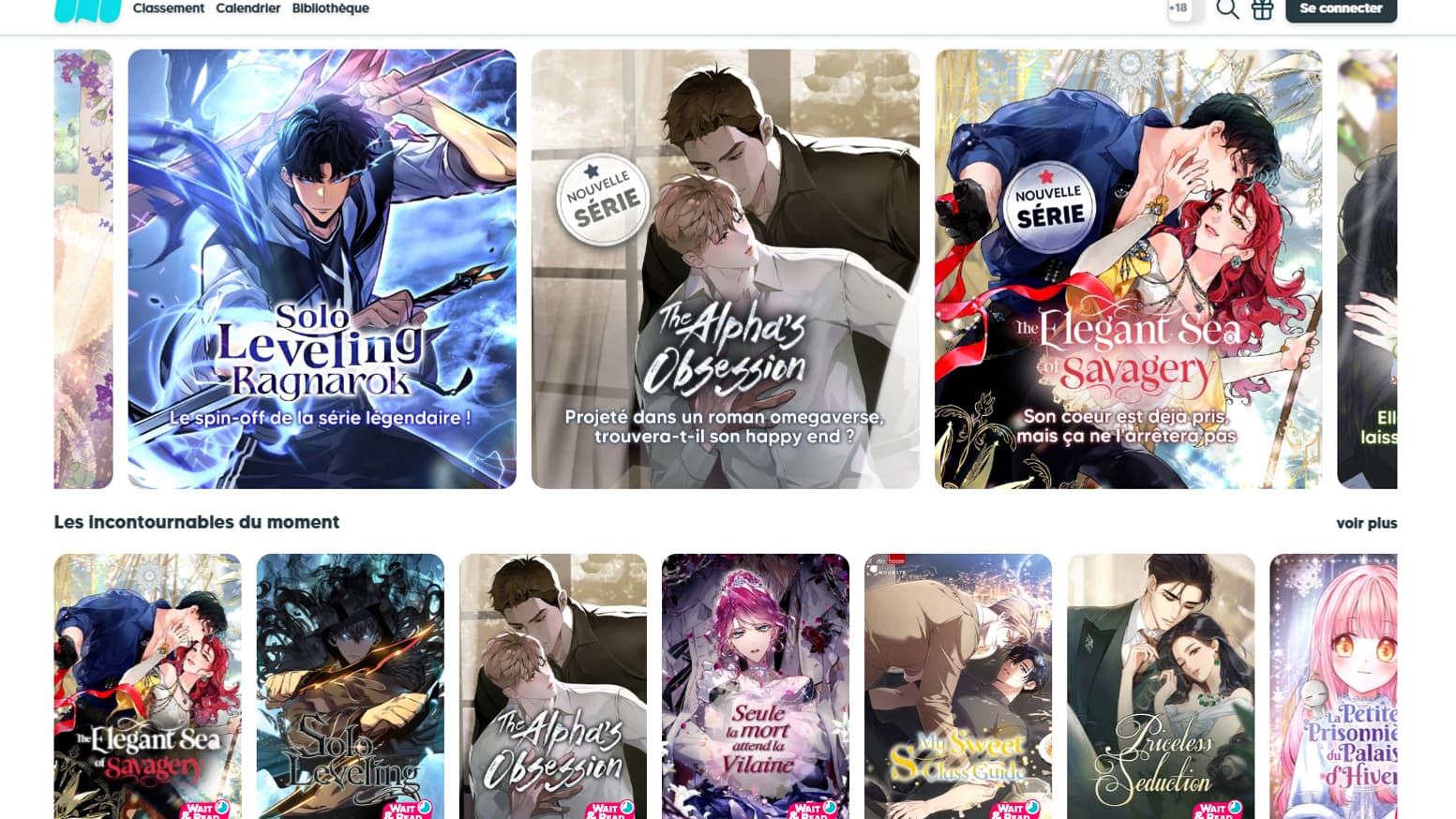 La plateforme de lecture de mangas ONO La plateforme de lecture de mangas ONO