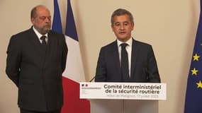 Gérald Darmanin annonce "la dématérialisation totale du permis de conduire" et la suppression "de la vignette assurance verte"