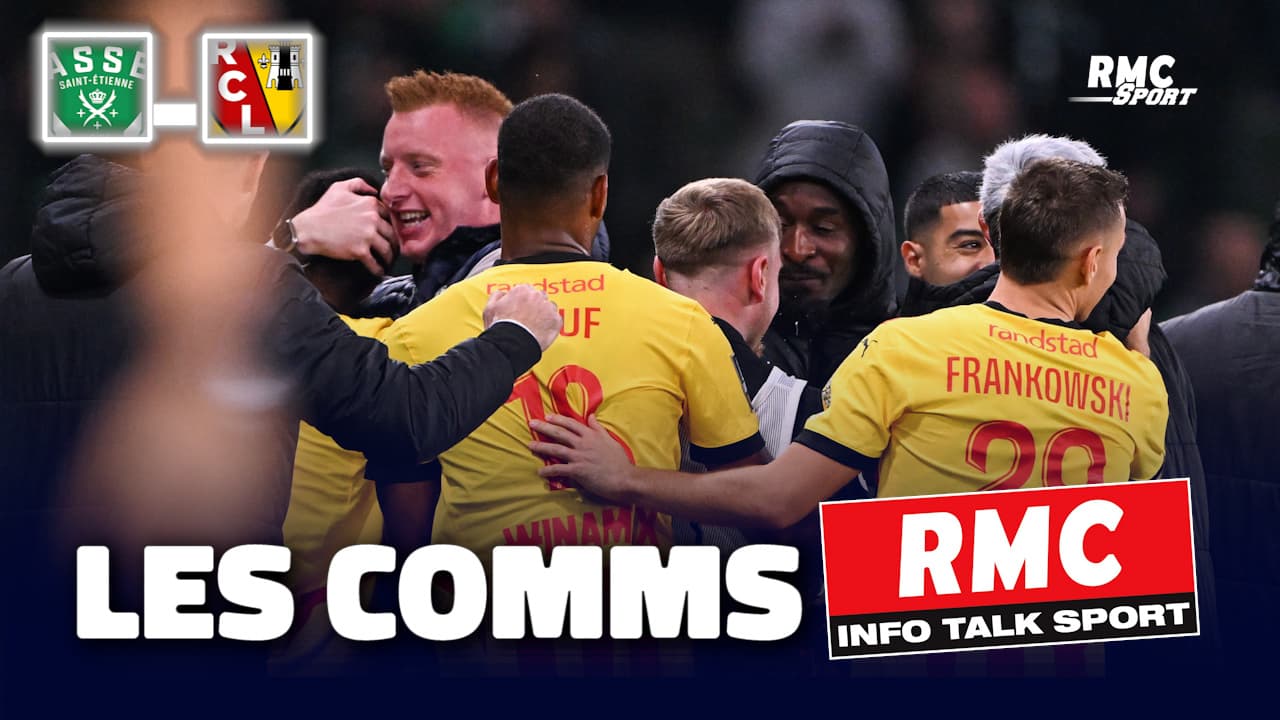 SaintEtienne 02 Lens Les comms RMC du succès Lensois dans le Forez