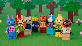 Les personnages d'Animal Crossing en LEGO