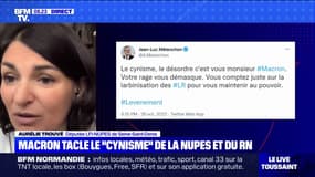 Aurélie Trouvé: "Depuis trois mois, le Rassemblement national a beaucoup plus voté avec la minorité présidentielle dans l'Assemblée nationale"