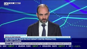 Nicolas Goetzmann (La Financière de la Cité) : une hausse de taux en 2022 serait contre-productive, déclare Lagarde - 15/11
