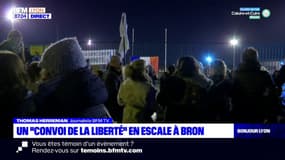 Bron: "un convoi de la liberté" est arrivé jeudi soir dans la ville