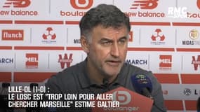 Lille : Le Losc est « trop loin pour aller chercher Marseille » estime Galtier
