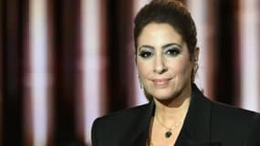 L'animatrice de télévision franco-libanaise Léa Salamé assiste à la 40e cérémonie des Victoires de la Musique, à la salle de concert de la Seine Musicale à Boulogne-Billancourt, en banlieue parisienne, le 14 février 2025.