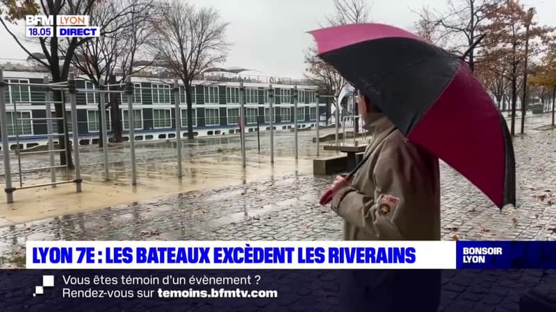 Lyon 7e : les bateaux excèdent les riverains