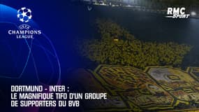Dortmund-Inter : Le magnifique tifo d'un groupe de supporters du BVB 