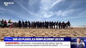 Les CRS nageurs-sauveteurs, mobilisés pour les JO, doivent être remplacés sur les plages cet été 