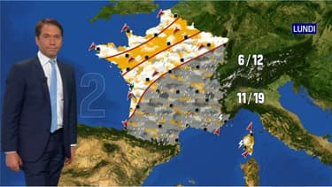 Les prévisions météorologiques du lundi 11 mai 2020.