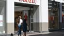 Une boutique de l'enseigne de prêt-à-porter féminin Camaïeu, le 27 mai 2020 à Lille.