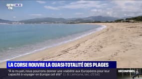 La Corse rouvre la quasi-totalité de ses plages